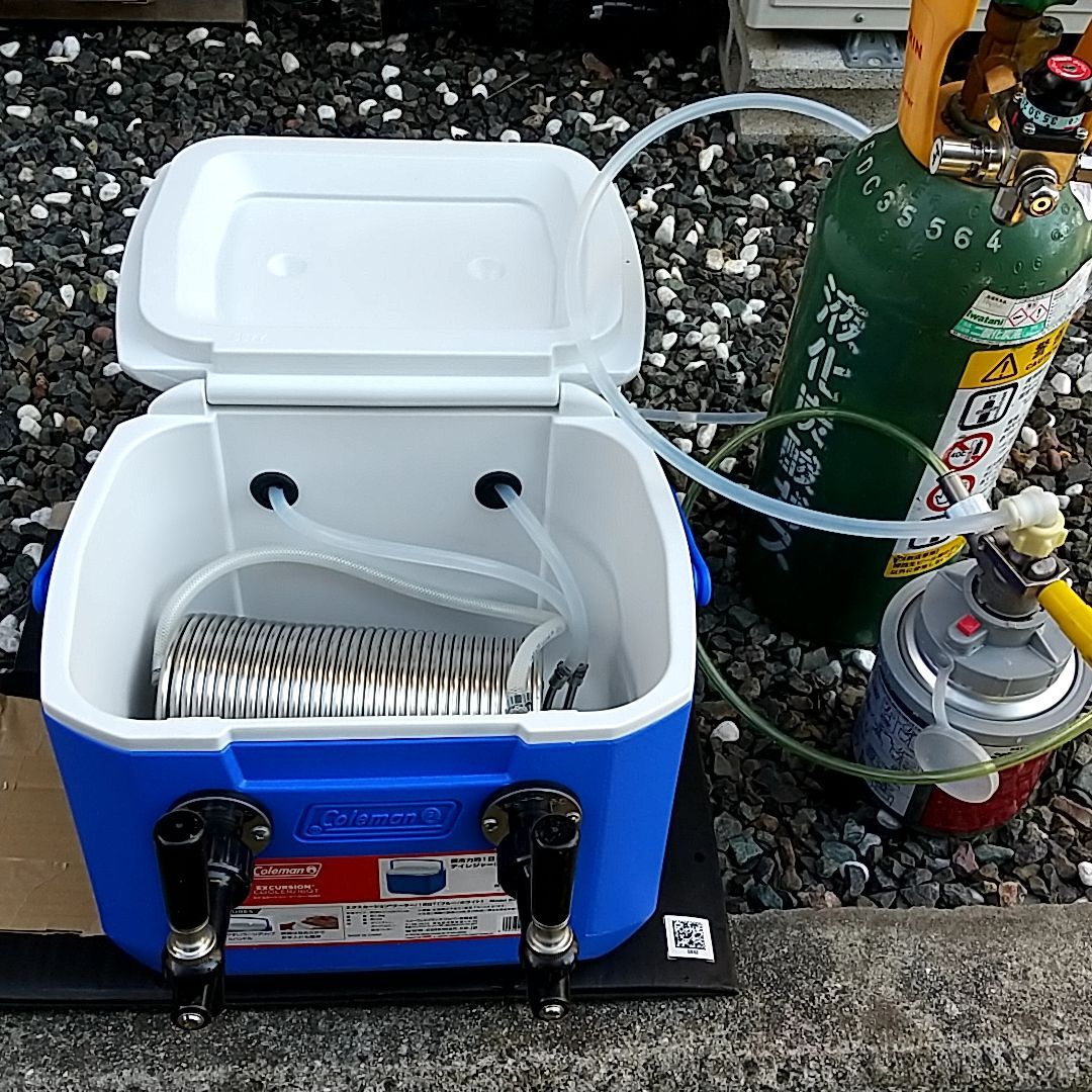 格安です。コールマン限定 自作氷令式ビールサーバーディスペンサー