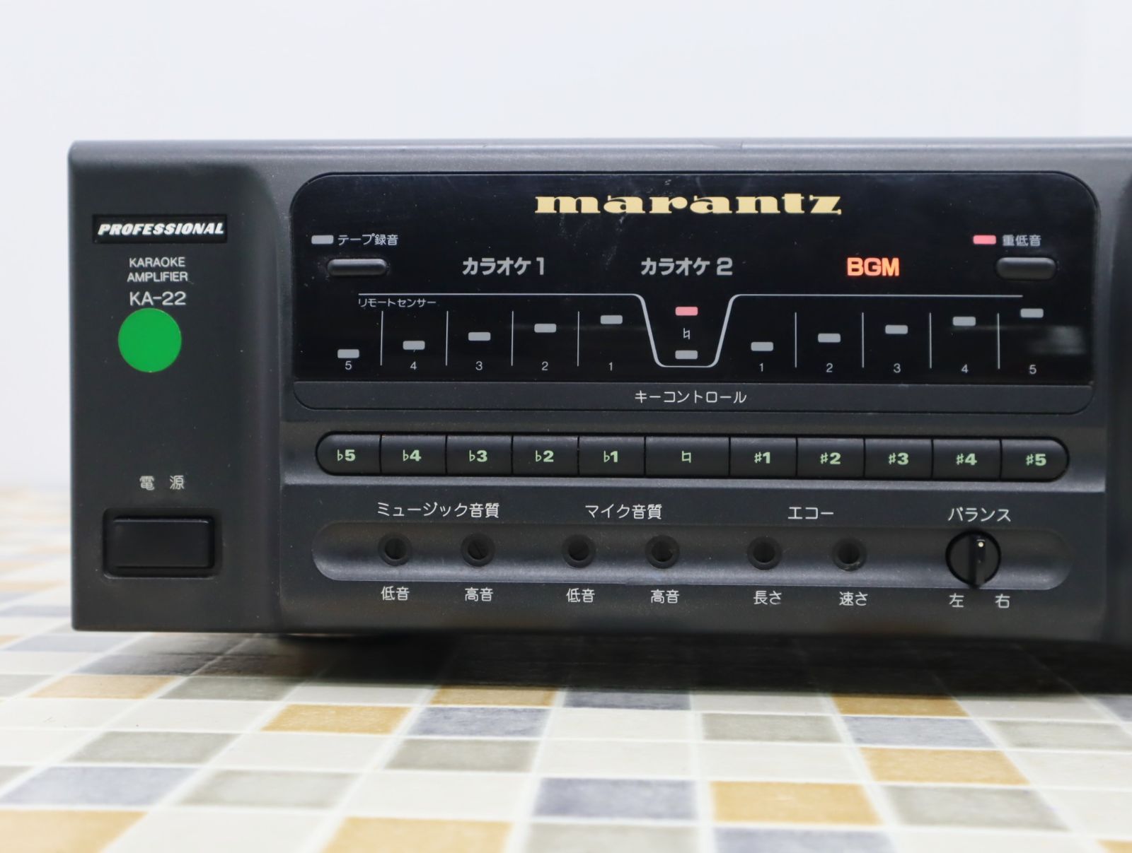 △ 現状販売｜パワーアンプ カラオケ アンプ｜MARANTZ マランツ KA-22