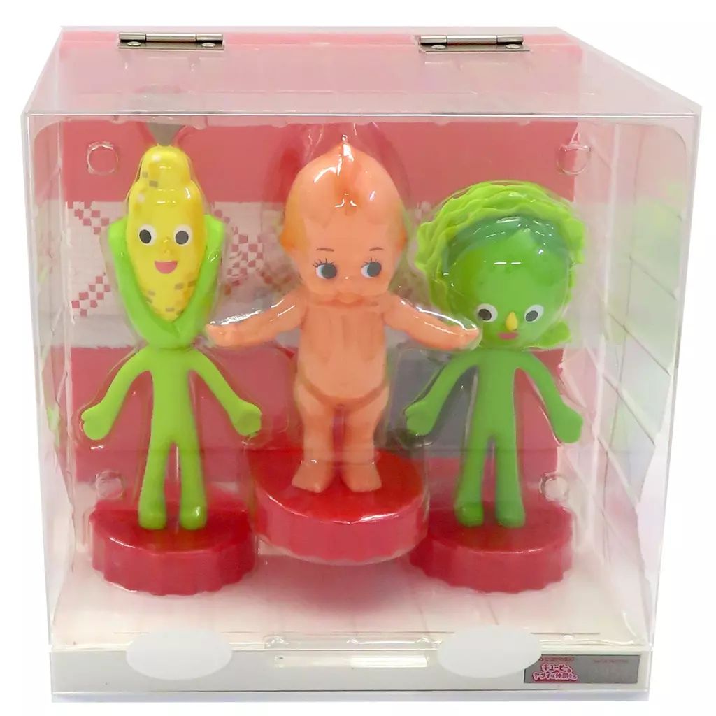 中古】フィギュア キューピーとヤサイな仲間たち フィギュアセット