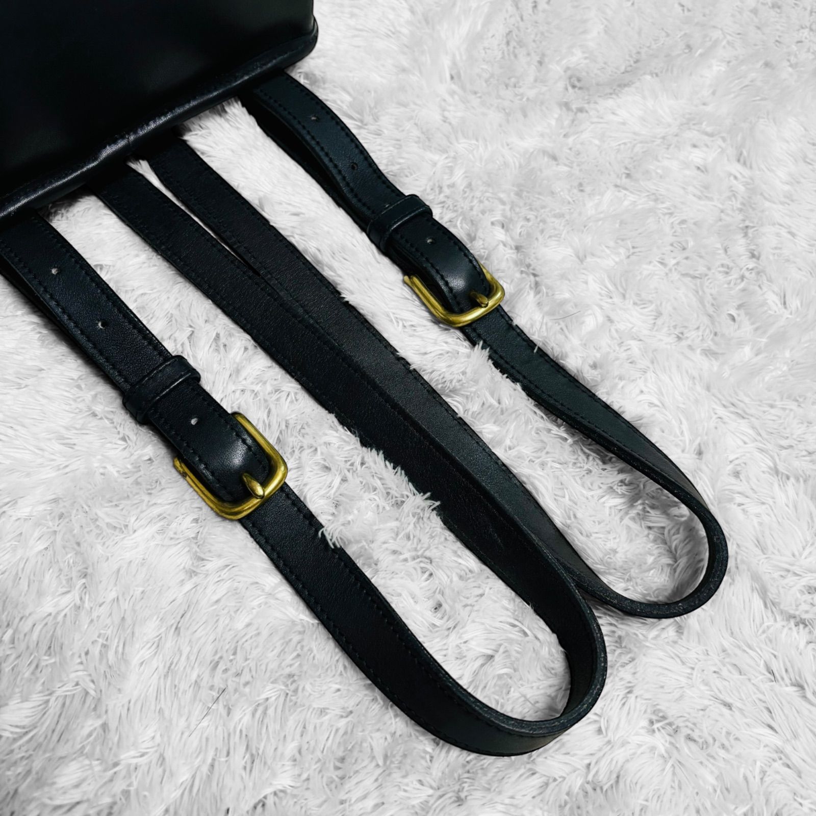 廃盤 希少 COACH コーチ オールドコーチ グラブタンレザー 巾着