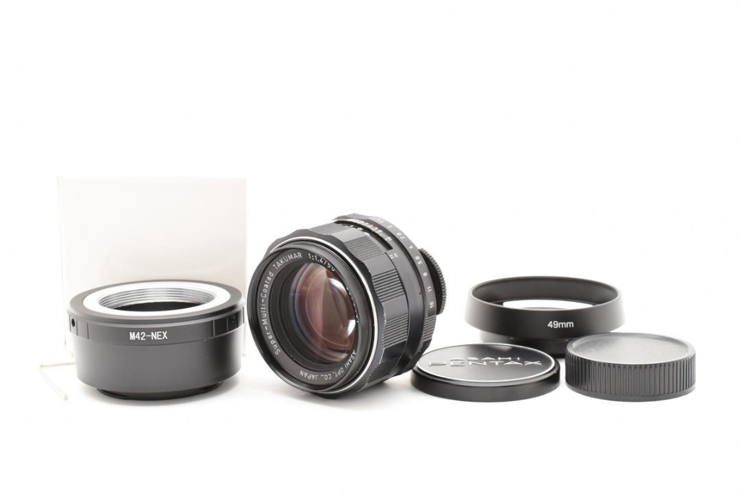 SMC Takumar 50mm F1.4 SONY Eマウント付 C061 - メルカリ