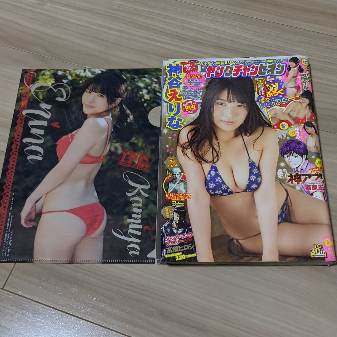 ヤングチャンピオン 神谷えりな ゆうみ 仮面女子 アリス十番 非売品