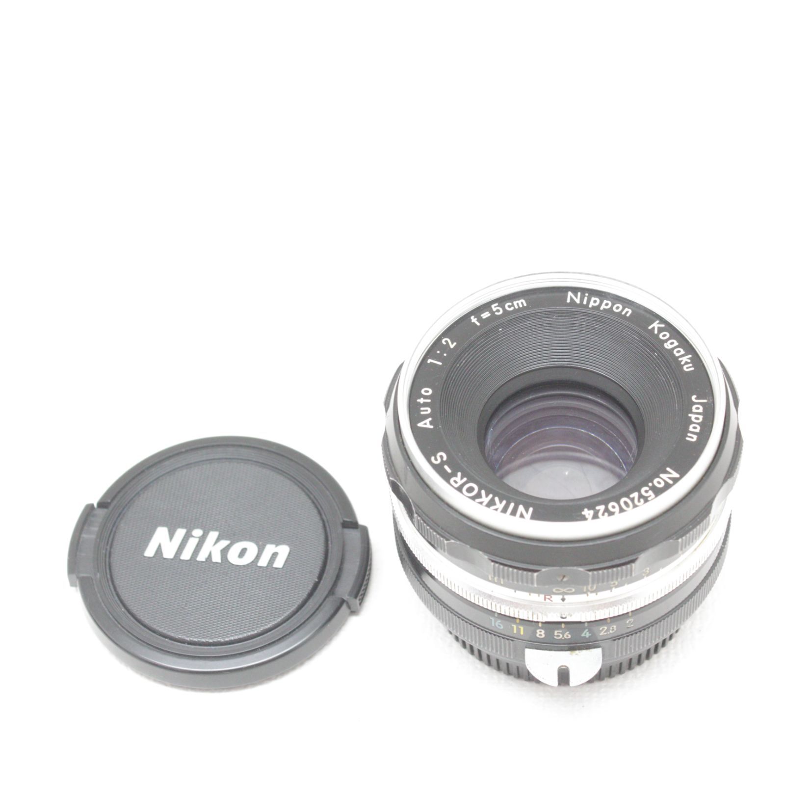 □中古 Nippon Kogaku NIKKOR-S Auto 5cmF2 絞り9枚の希少品 - メルカリ