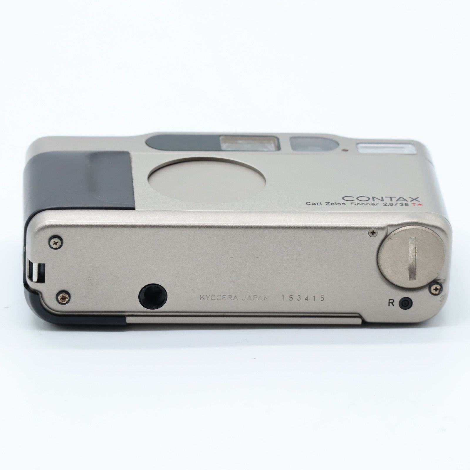 Contax T2 チタンクローム Carl Zeiss Sonnar 2.8/38 T* 高級