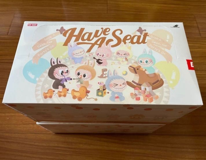 正規品 LABUBU POPMART Have A Seat ぬいぐるみ アソートボックス 6種