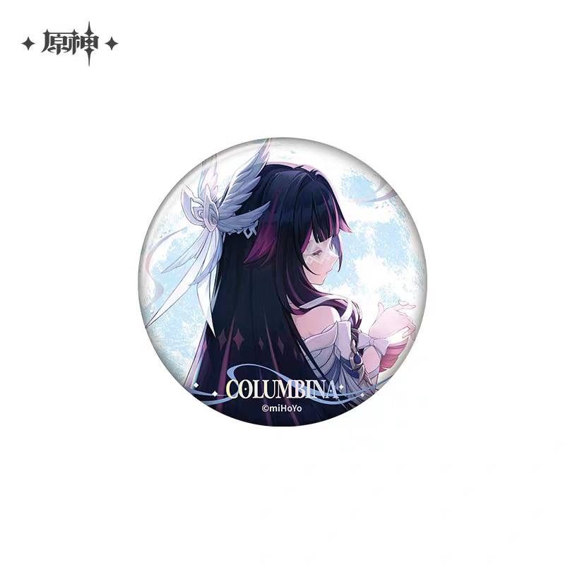 公式正規品 空月の歌 缶バッジ ドゥリン ファルカ コロンビーナ 少女