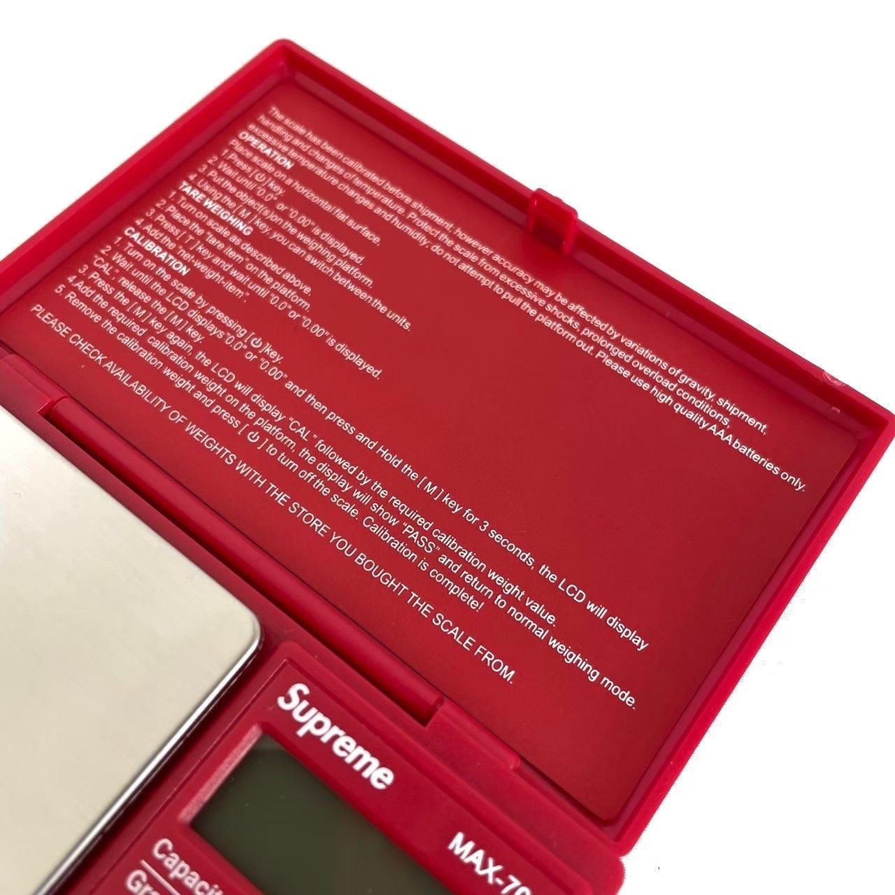 未使用 Supreme AWS MAX-700 Digital Scale シュプリーム デジタル