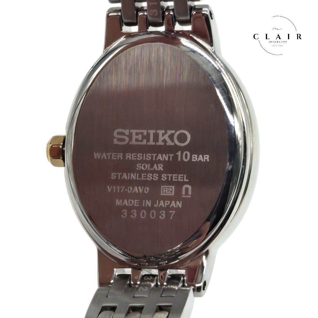SEIKO セイコー エクセリーヌ レディース腕時計 ソーラー 10P