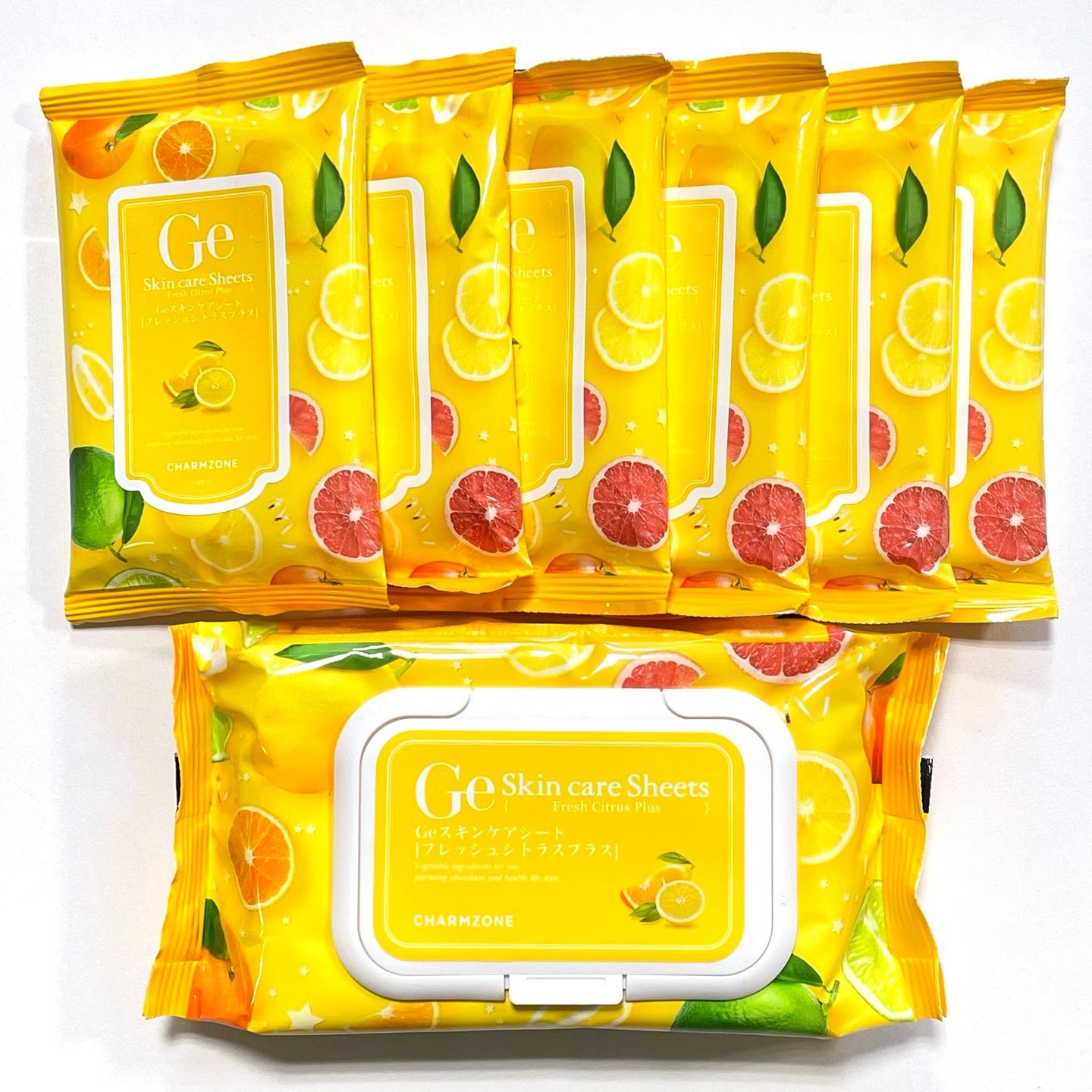 チャームゾーン スキンケアシート 60枚入り 6種類 360枚セット