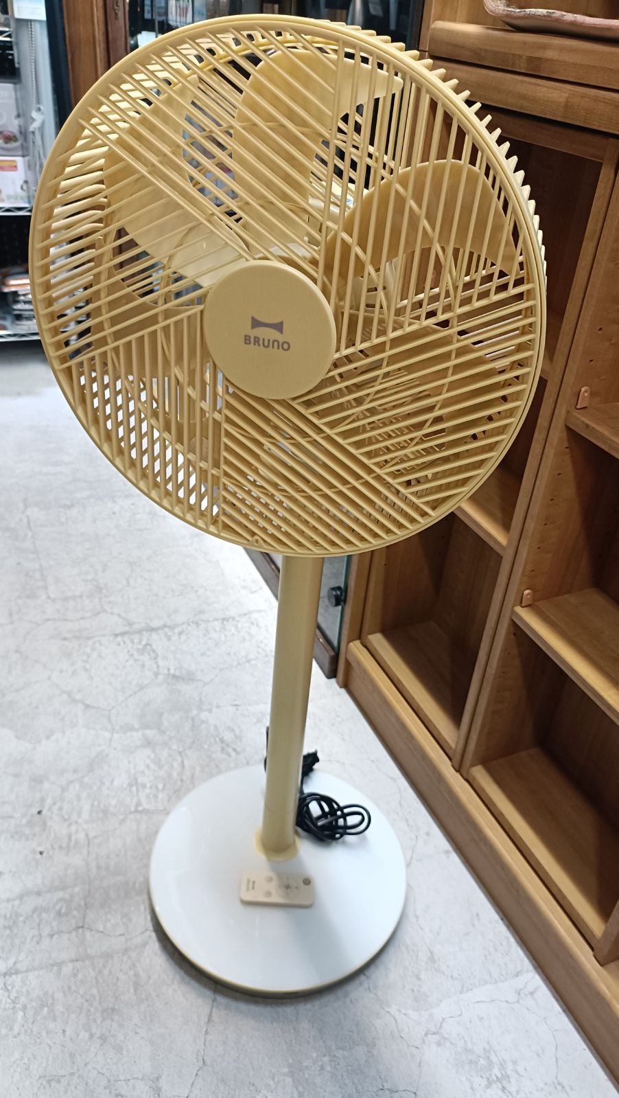 ◎BRUNO DC ジオメトリックフレームファン BOE055 扇風機