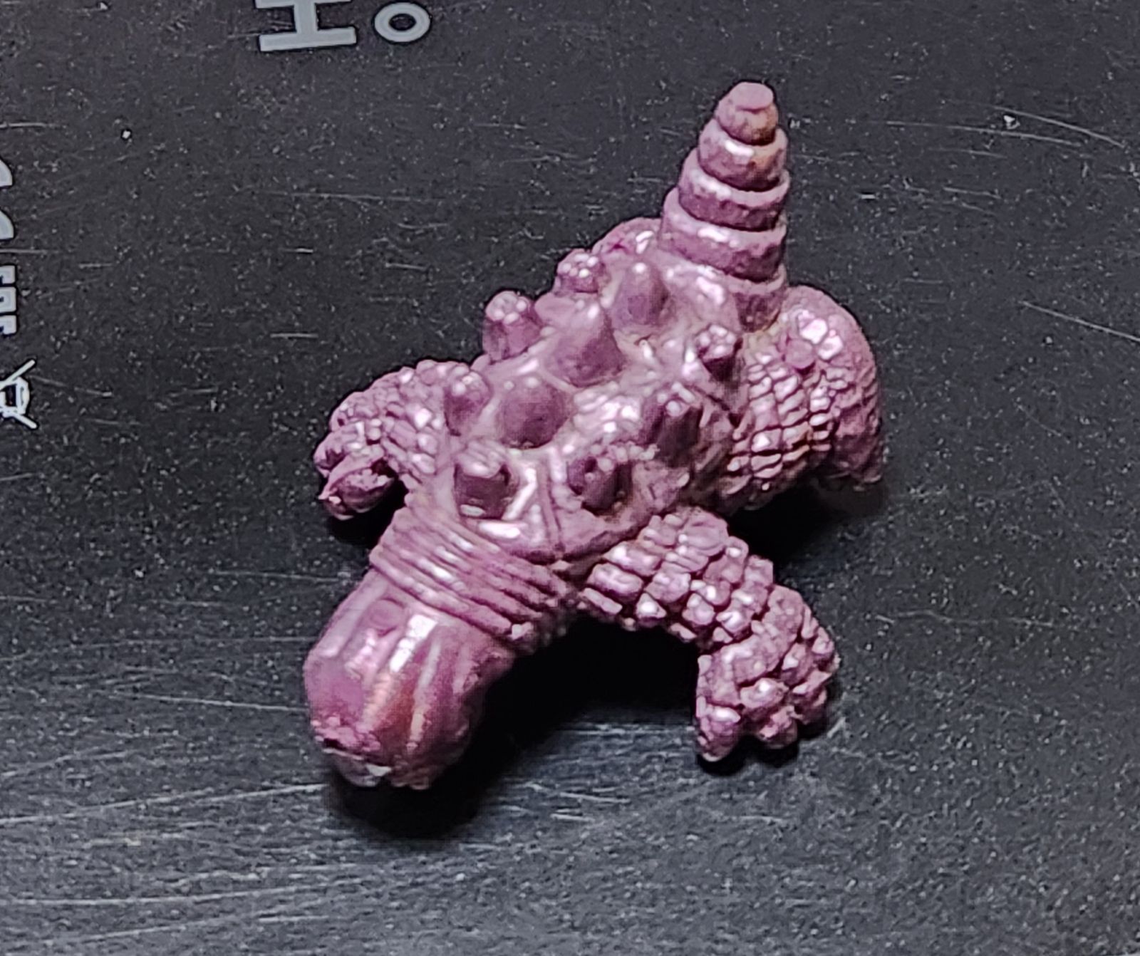 専用 ミニトータス パープルメタリックカラー 怪獣消しゴム - メルカリ