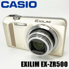 カシオ CASIO EXILIM EX-ZR500 GD ゴールド コンデジ カメラ 中古