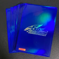 遊戯王】WCQ2010 5DSスリーブ青 15枚 遊戯王 公式 WCQ2010 青 スリーブ