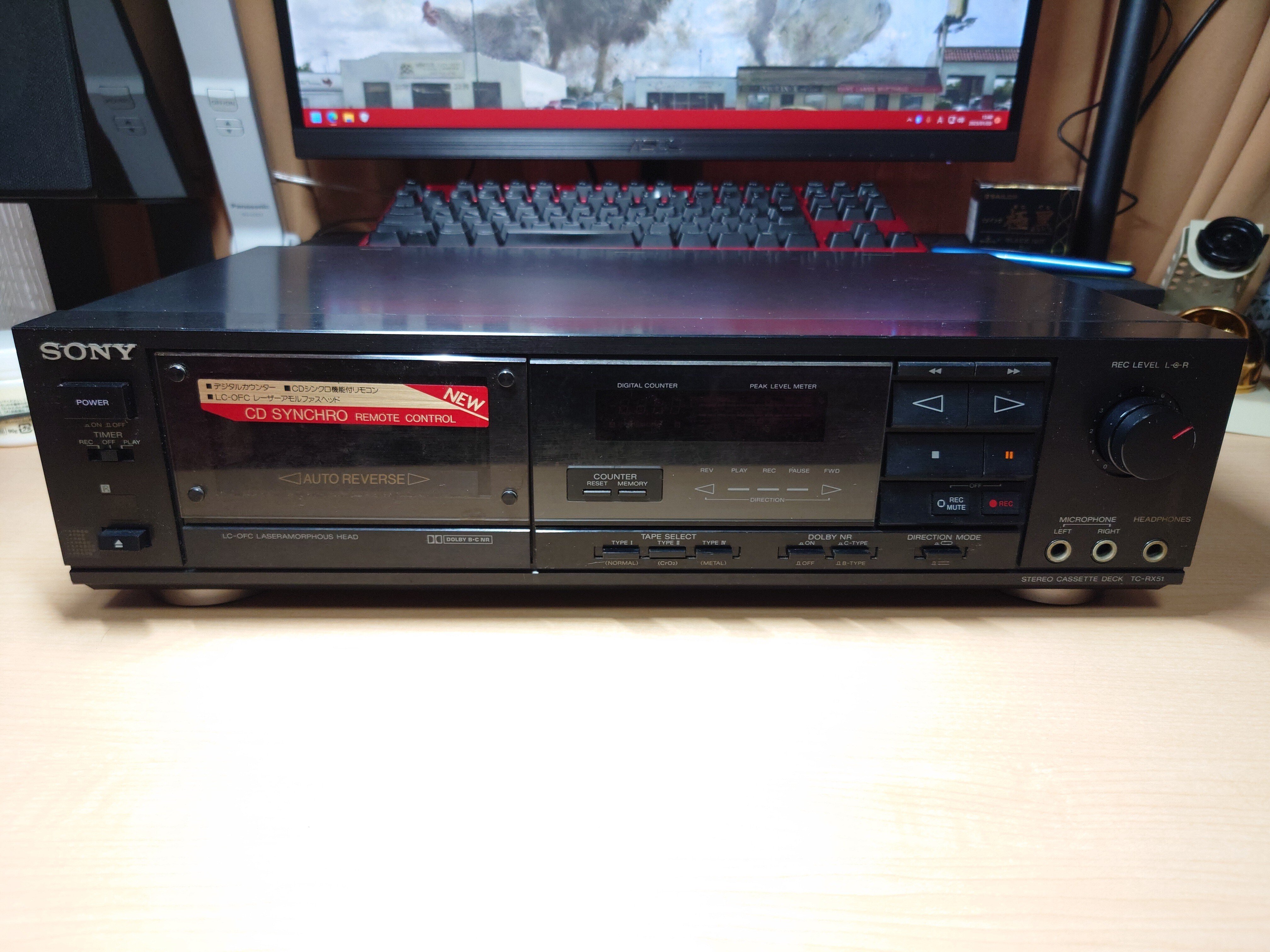 修理]SONY TC-RX51｜すいそ（H2 CORP.）