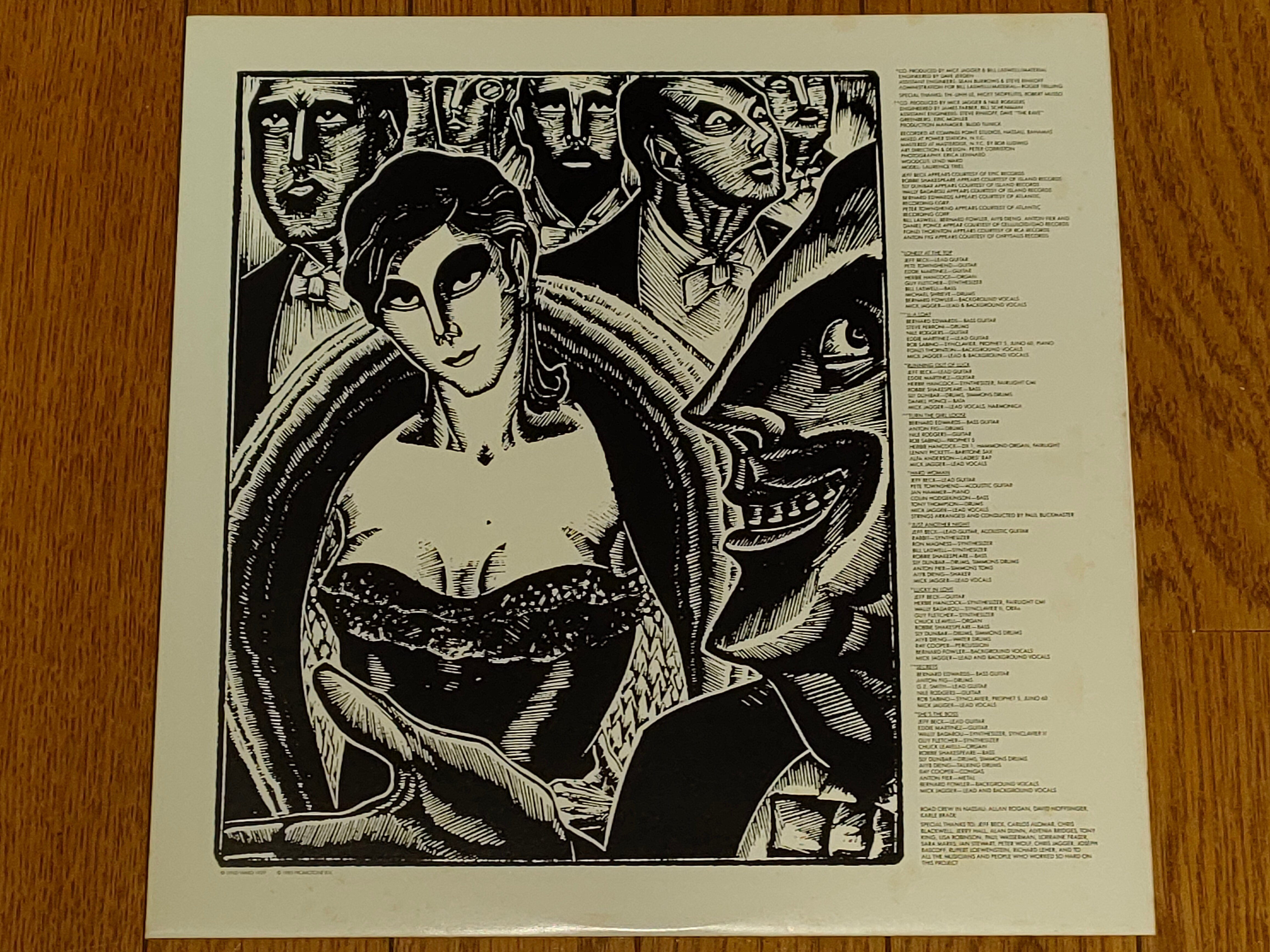 She's The Boss】(1985) Mick Jagger ストーンズのフロントマン先鋭的