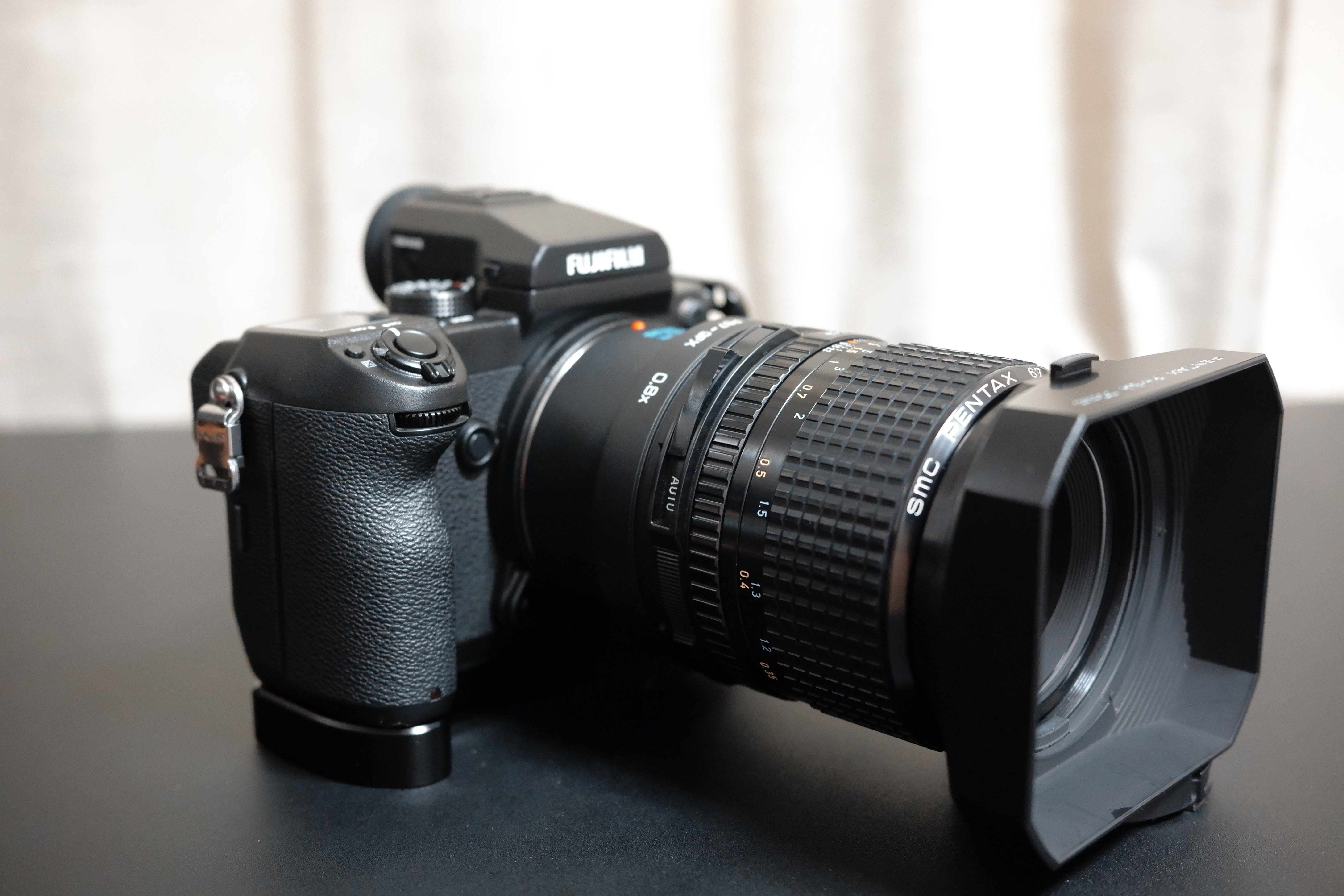 レビュー】PENTAX SMC 67 55mm F4をGFXとフォーカルレデューサーで使う