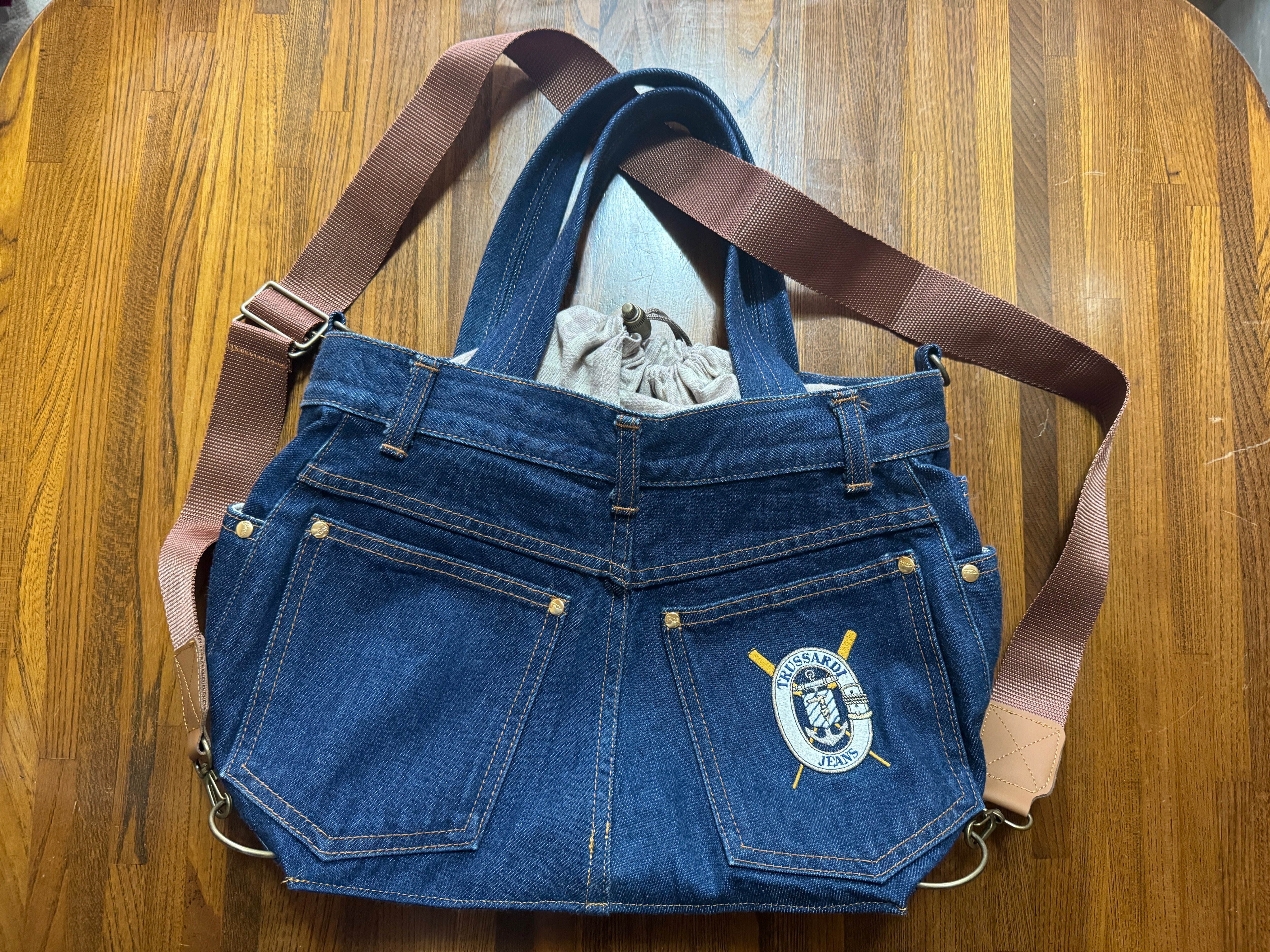 履かなくなったジーンズを3WAYバッグにリメイク｜穂の気ままライフ