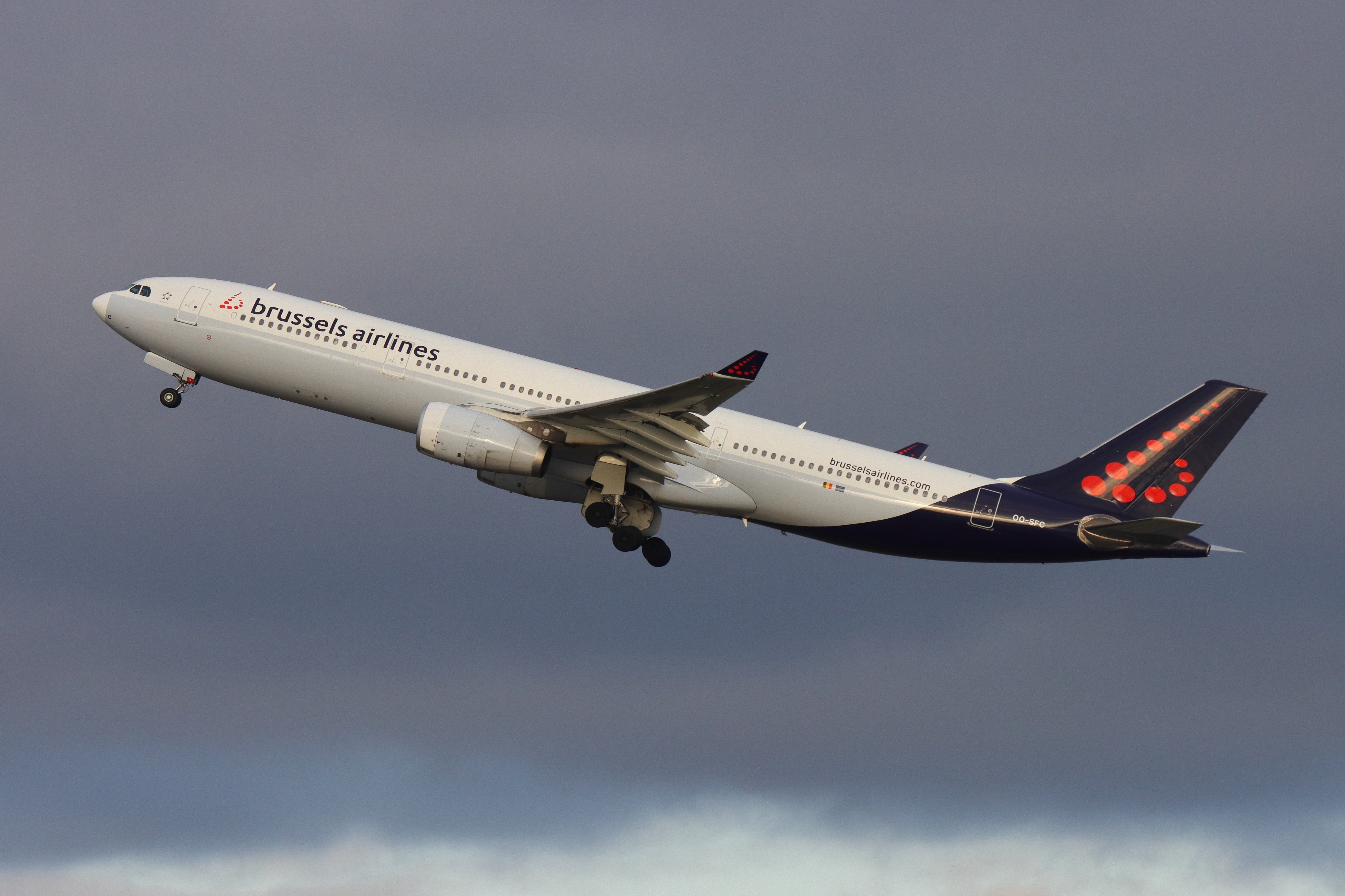 ブリュッセル空港で撮影｜Miyabi