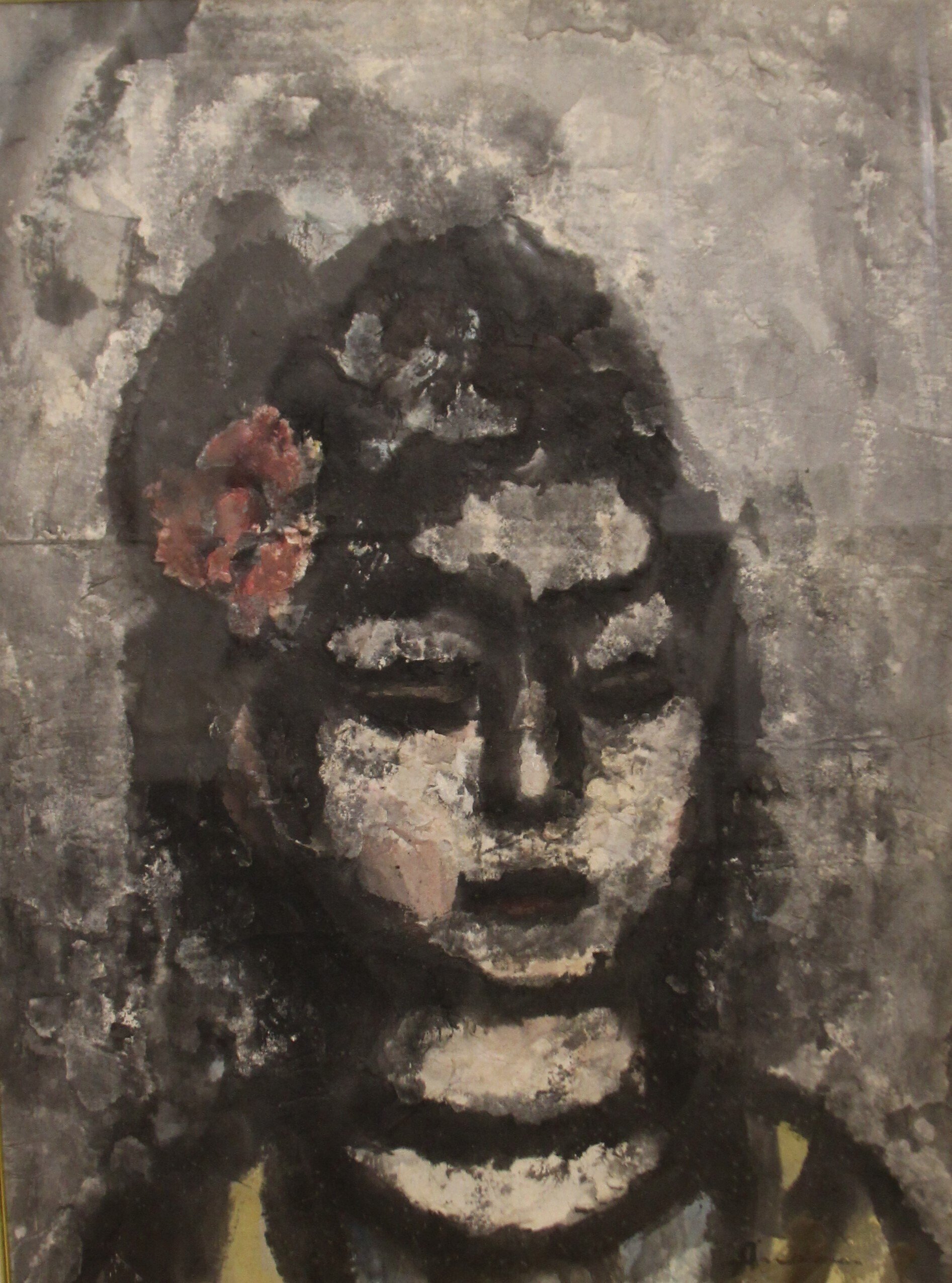 安藤義茂 の希少な刀画 ／ルオーのような深い精神性／マティス