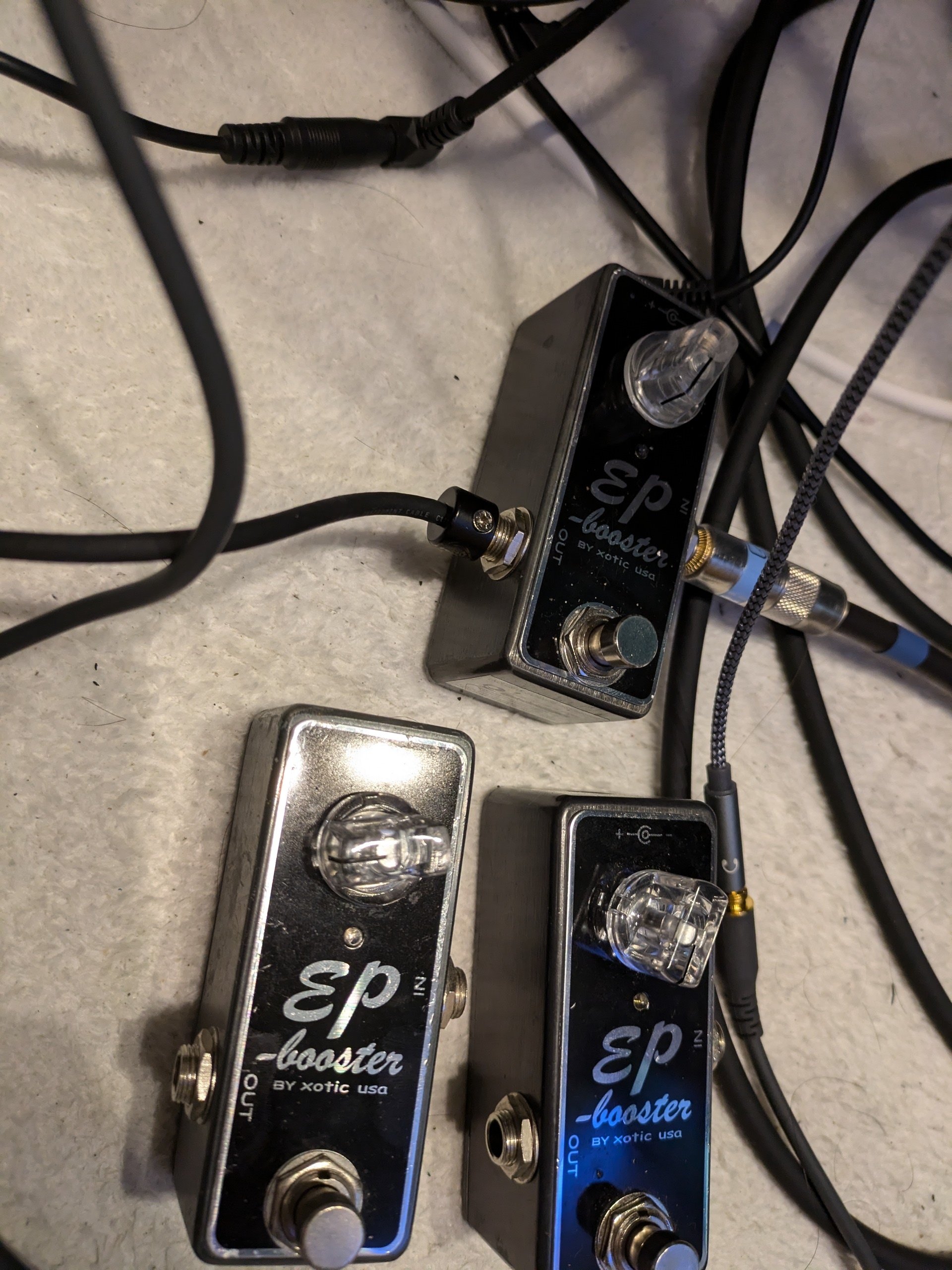 my new gear.】Xotic EP Booster 初期型（4台目）｜moyashidaisuke