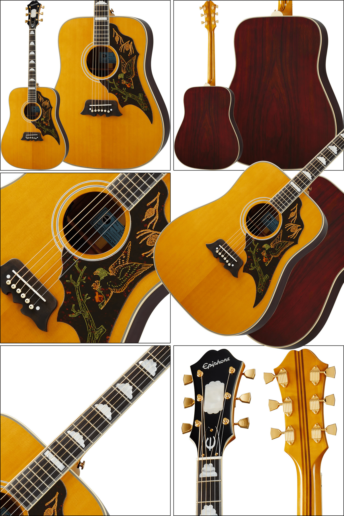 エピフォン マスターグレードエキセレント豪華絢爛ALL単板 エピフォン