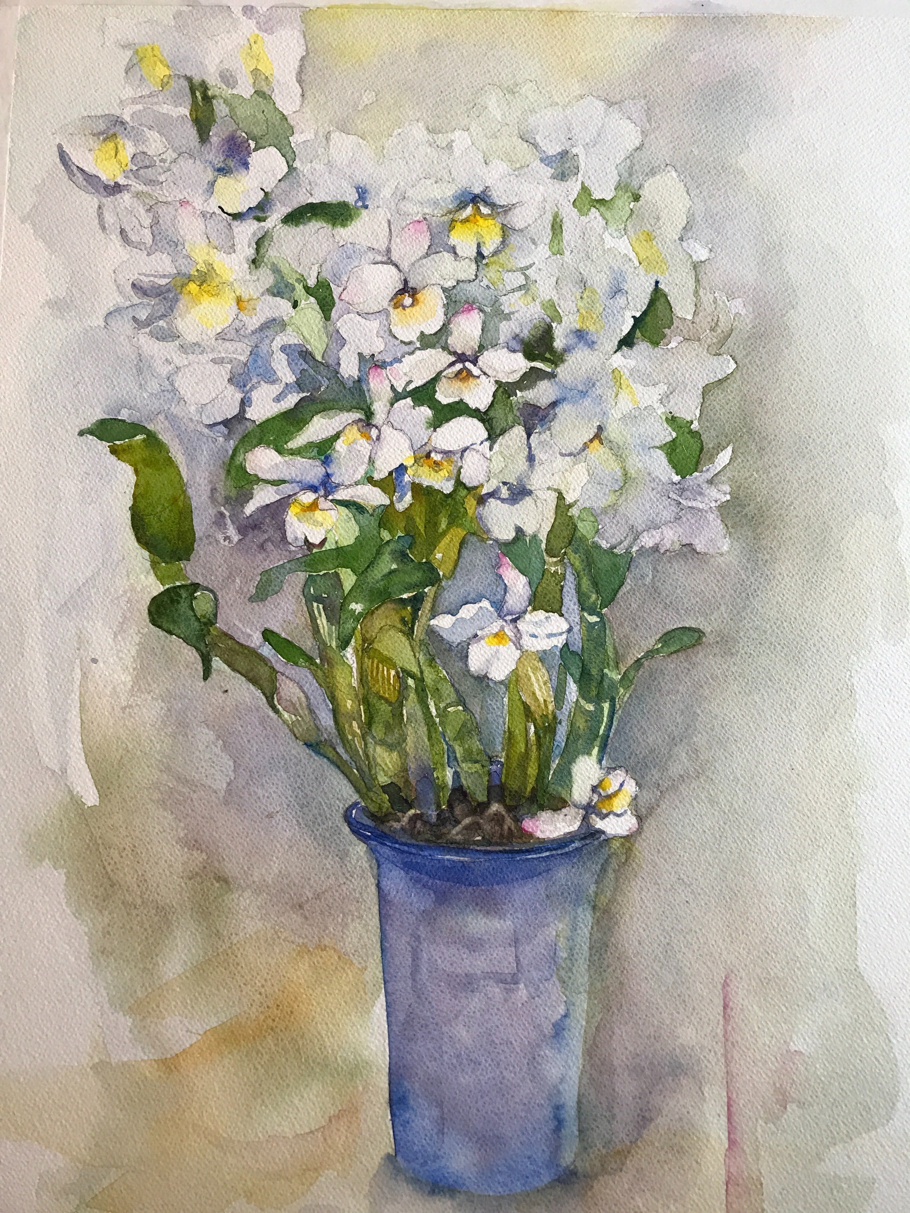 お花の水彩画｜あーこ