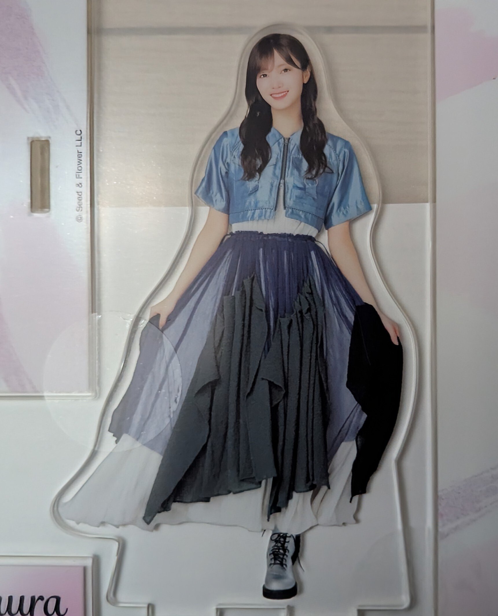 やっと届いた、櫻坂46田村保乃のアクリルスタンドとブロマイド
