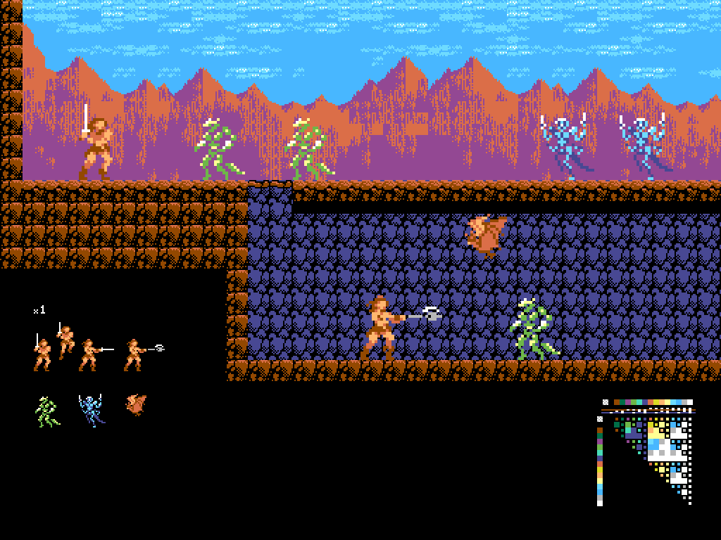 GFX ラスタンサーガ(TAITO/MSX2)を再考してみたのです｜やぢおぅ / Yazioh