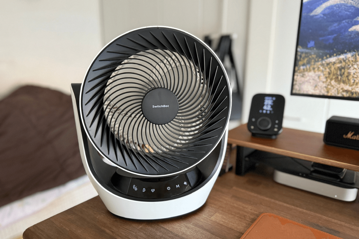 SwitchBotサーキュレーターレビュー！コードレス＆静音でエアコン効率