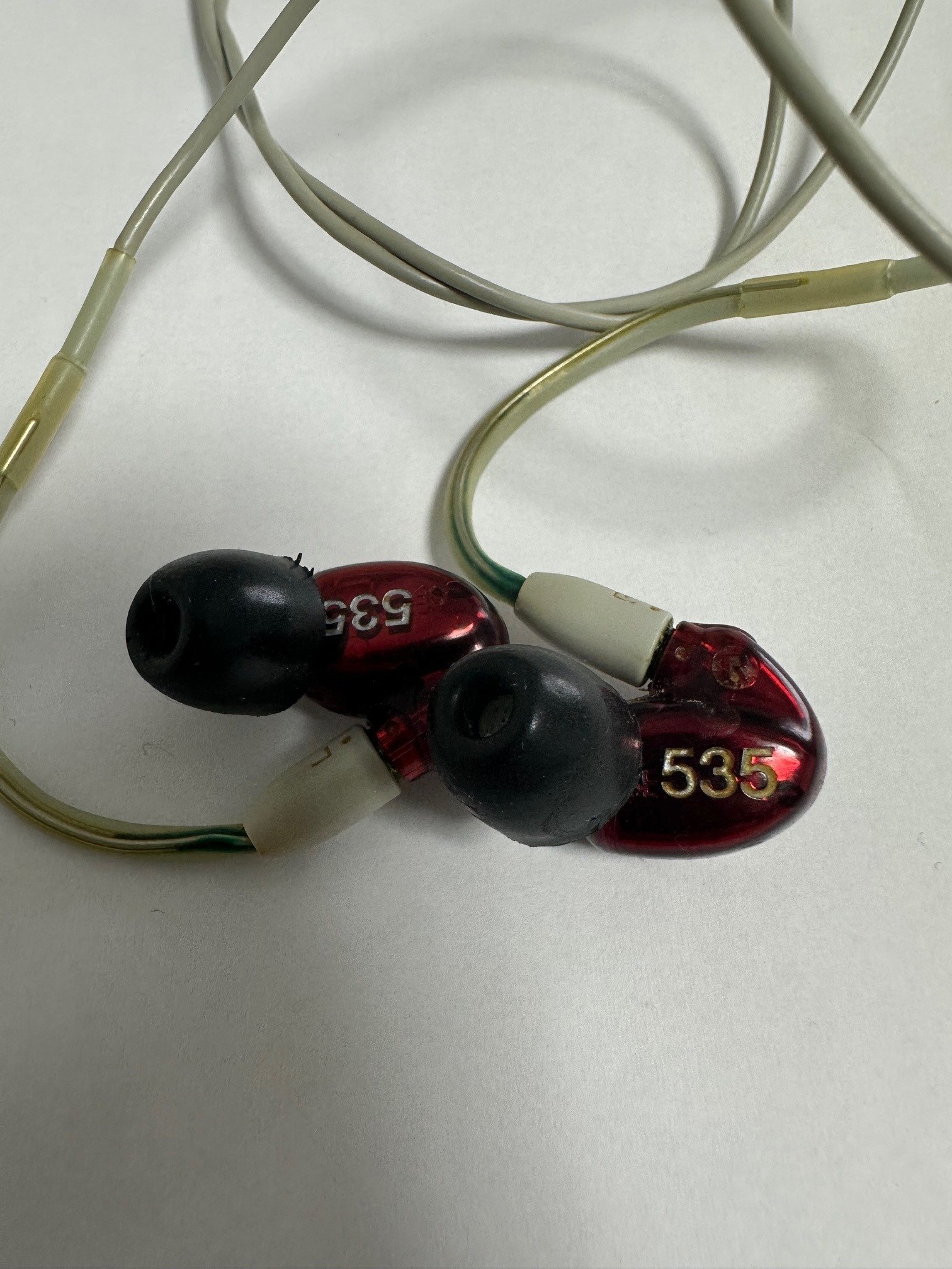 SHURE SE535LTD レッド イヤホン購入記録 (昔のお話)｜rosez