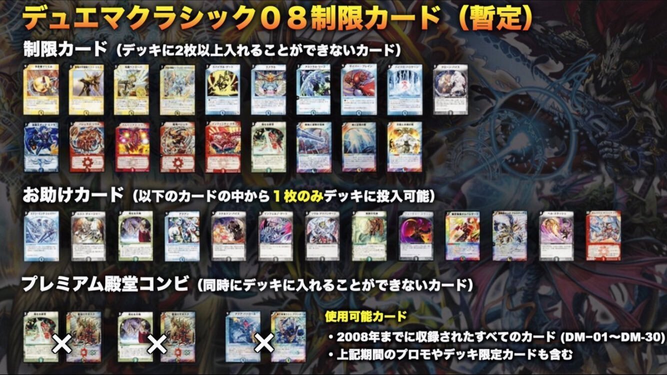 聖皇杯(デュエマクラシック08)対戦レポート｜mao