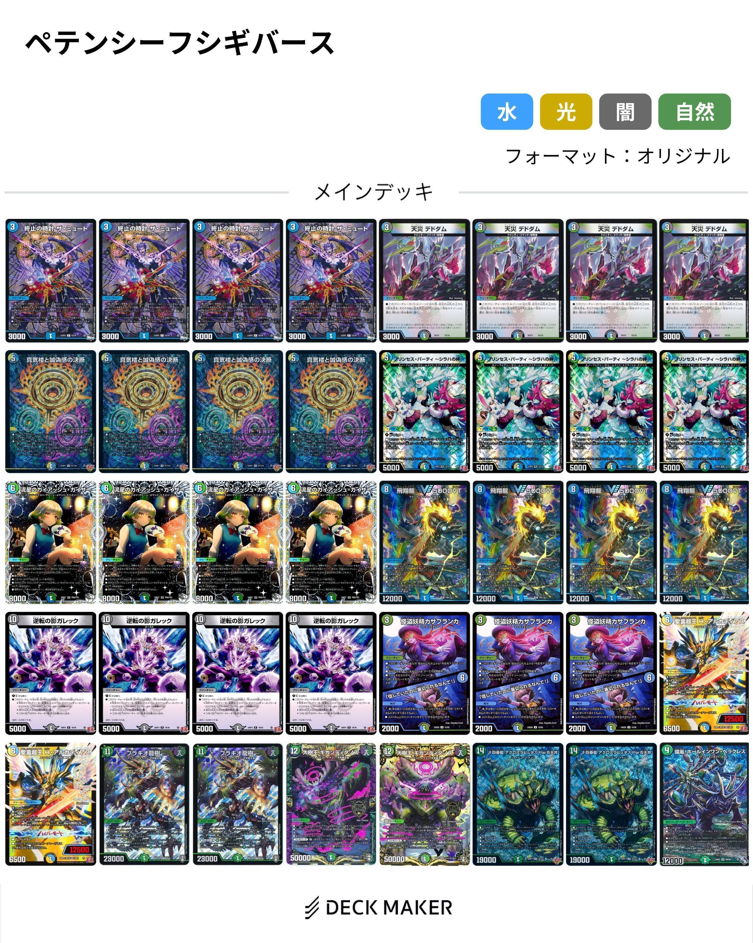 完走記念】DMGP2025-1st調整録（オリジナル編）｜ユウキ/solo