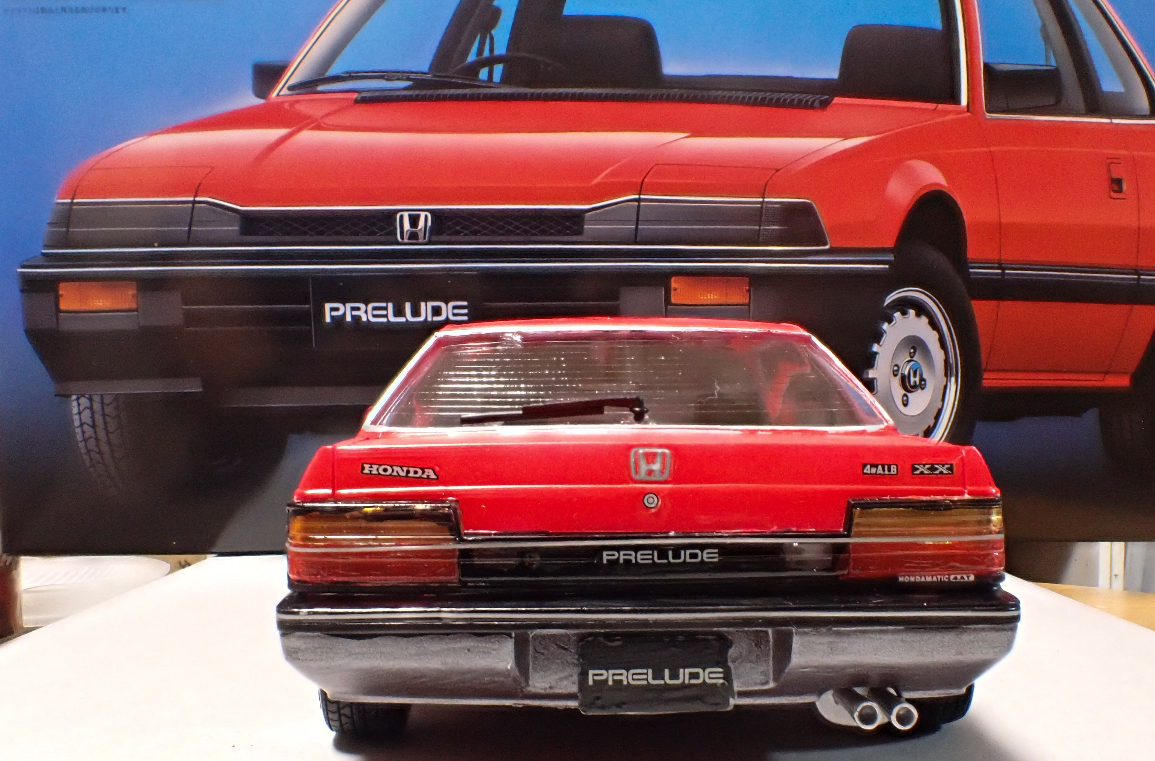 タミヤ 1/24 プレリュード XXを作りました｜セるしうす