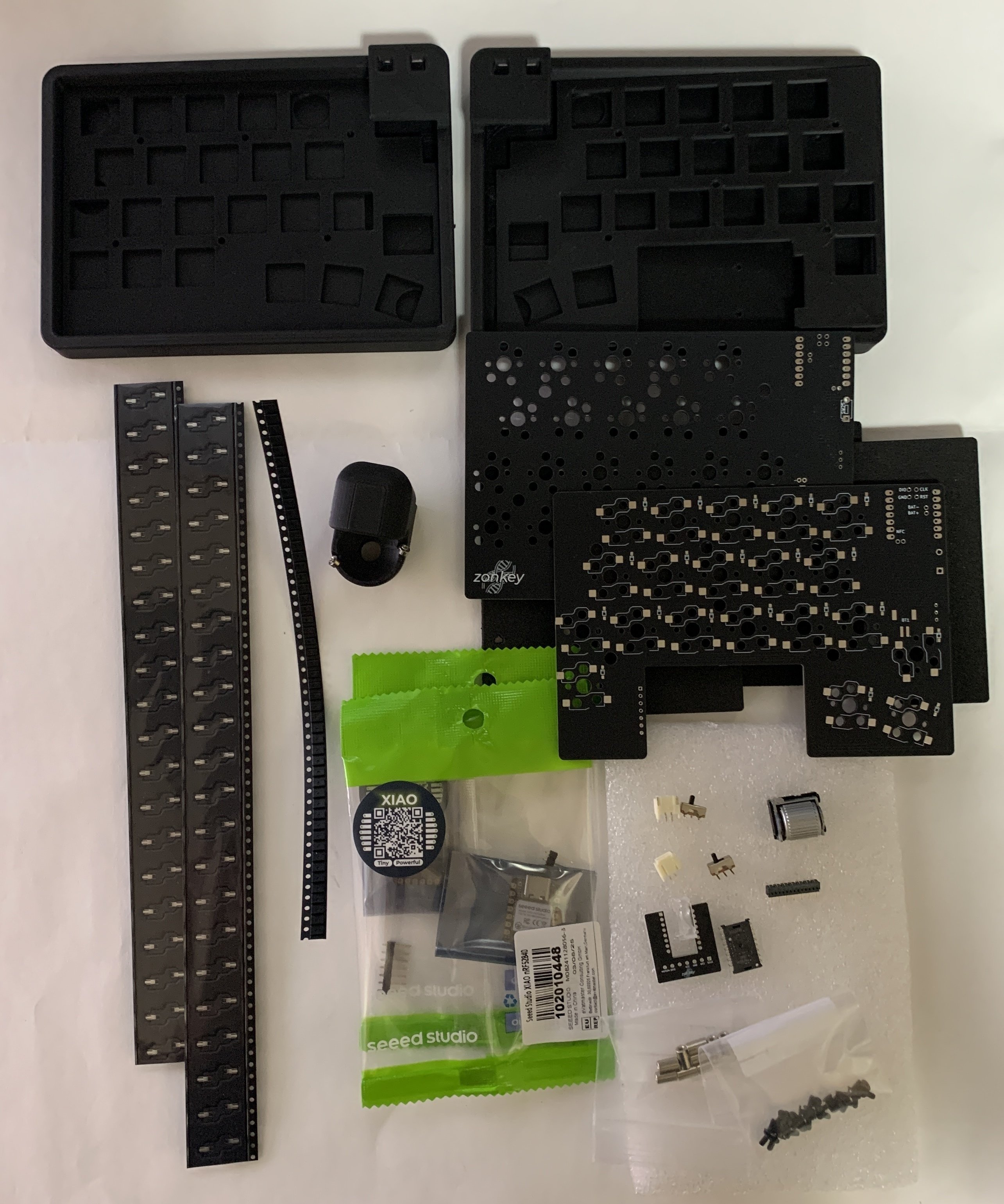 公式購入品】【中古】無線分割キーボード zonkey 購入後すぐ使えます