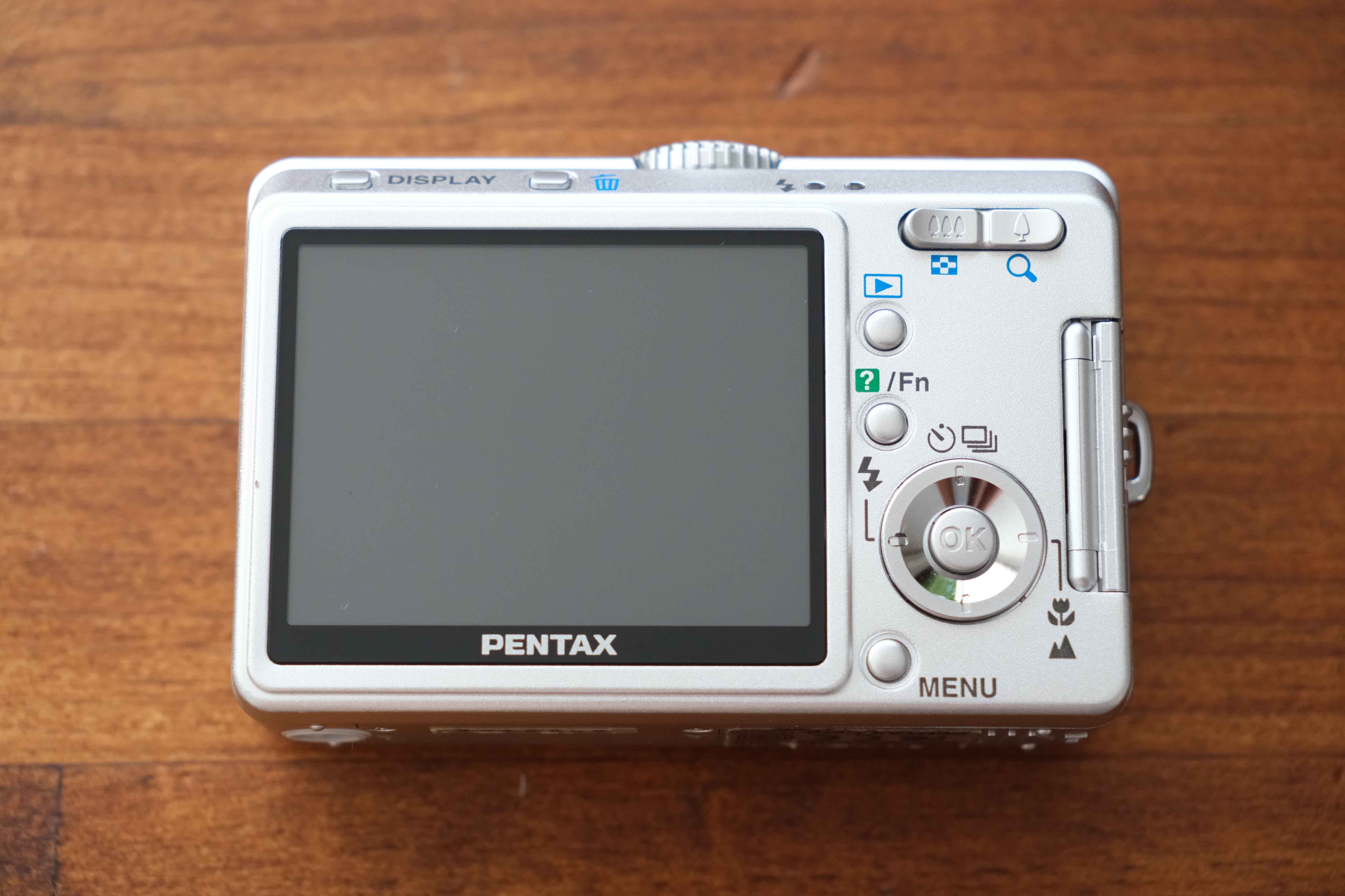 オールドコンデジの世界】エモい PENTAX Optio S55 ・安心の乾電池駆動