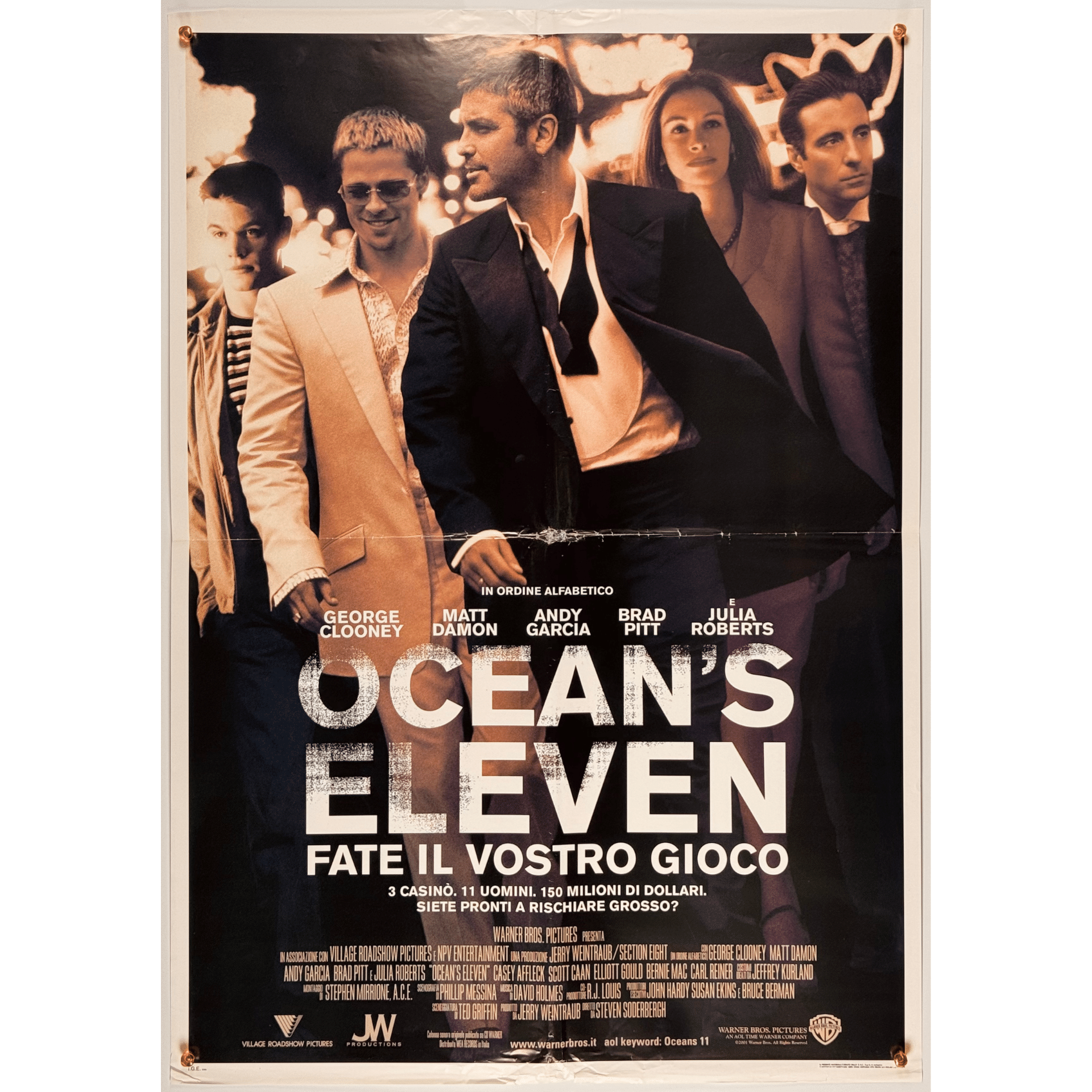 最高にクールなクライム・ムービー！オーシャンズ11【海外版オリジナル