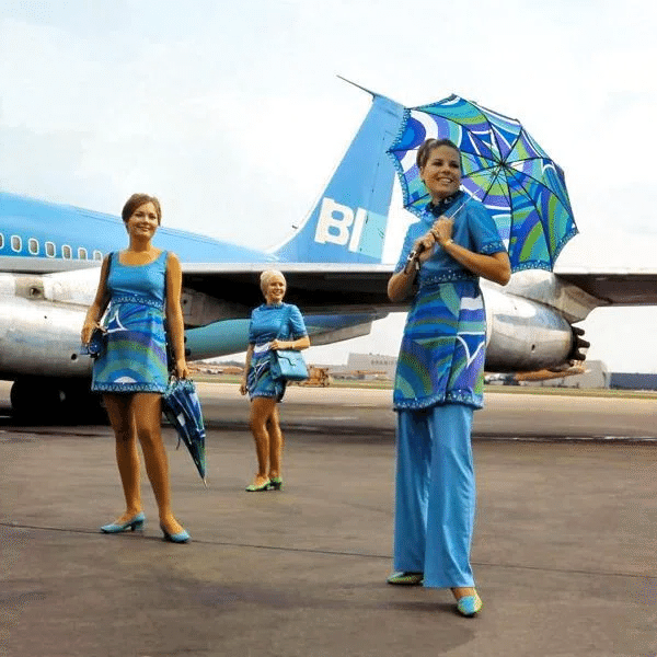 大好きなエアライン ②BRANIFF カラフル・ポップな機体が空を飛ぶ