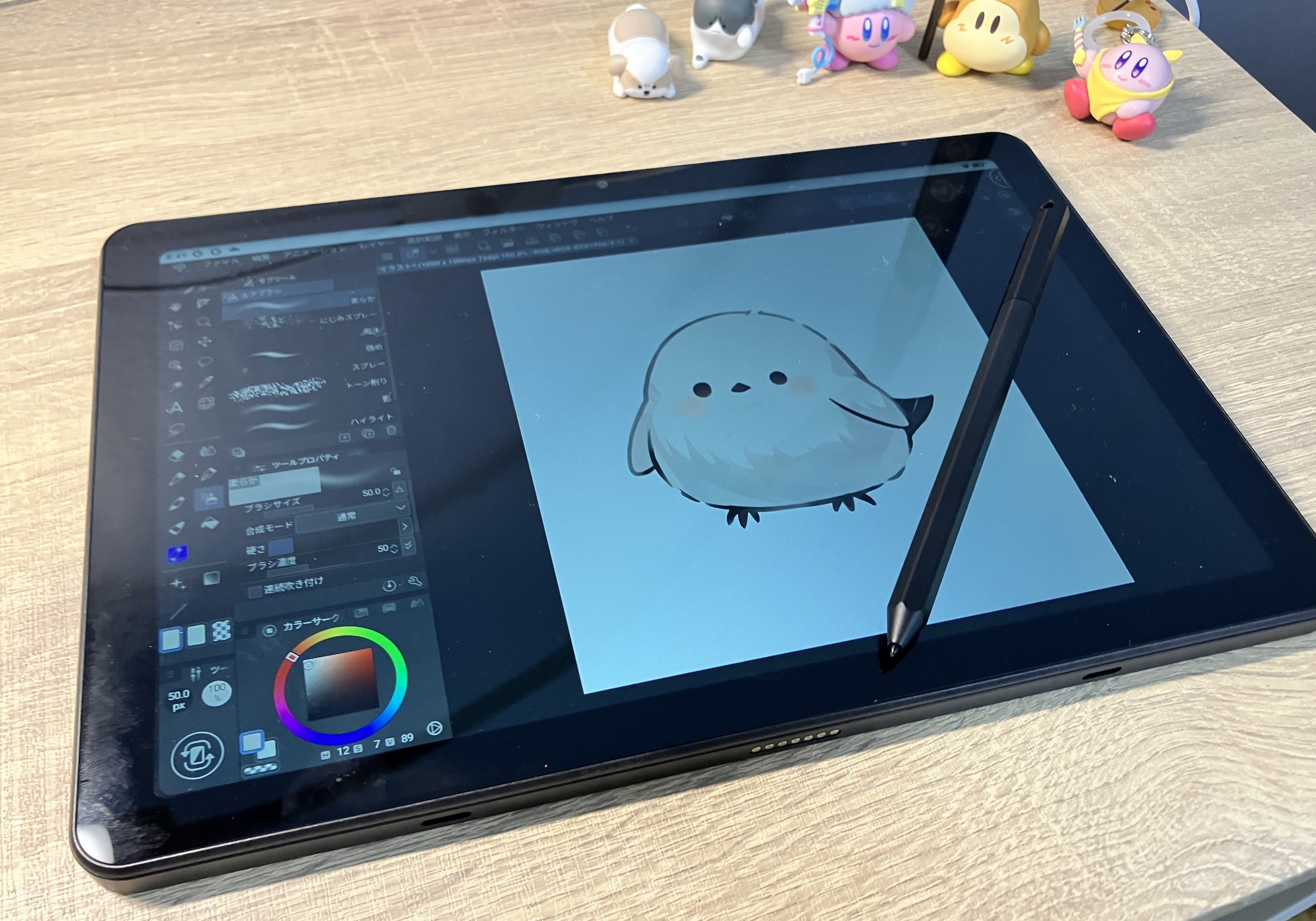 商品レビュー】 ワコムお絵描きタブレット「aiwa tab AE10」を使って