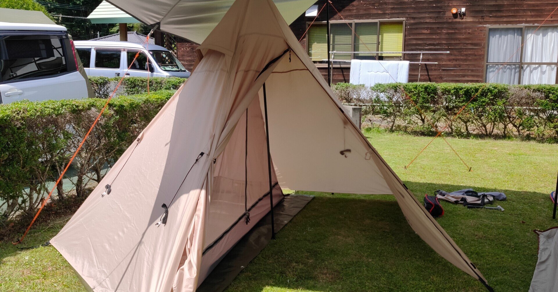 キャンプ道具 『DOD ライダーズワンポールテント』 〜最終兵器を手に