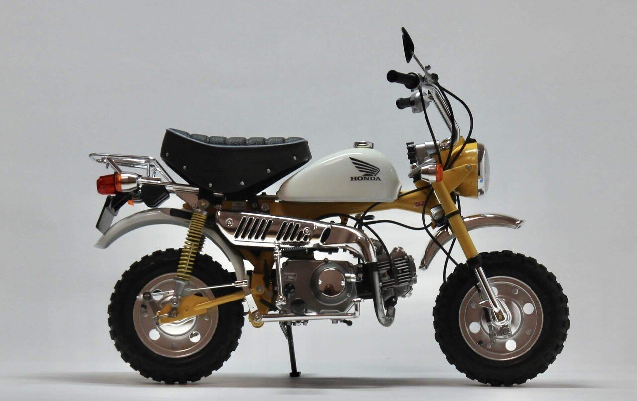 ホンダ モンキー 完成（タミヤ 1/6）｜スイートネイル
