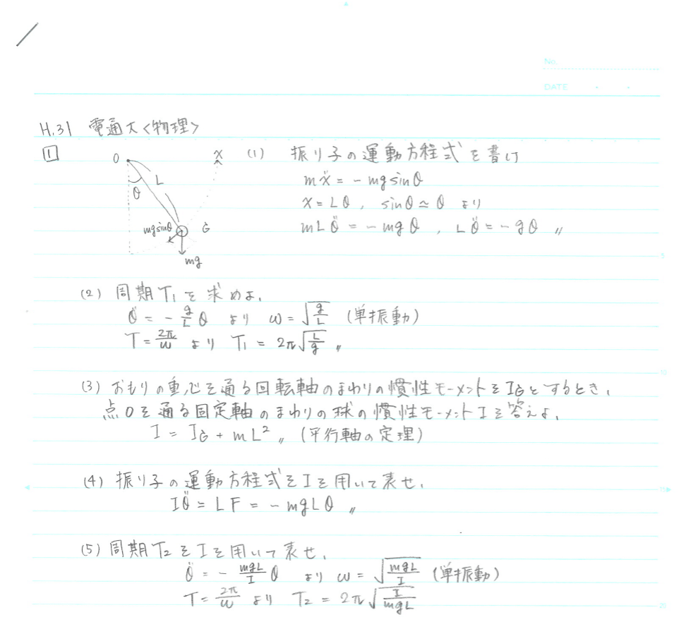 高専から大学編入 過去問解答 （電通大・農工大）｜michel