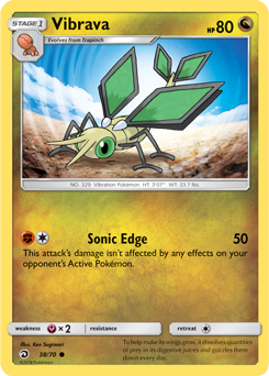 Vibrava | Dragon Majesty | TCG Card Database