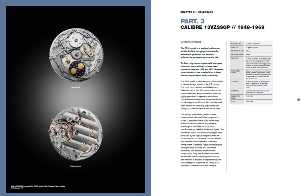 オーデマ ピゲ初となる、20世紀の複雑機構搭載の腕時計に関する書籍