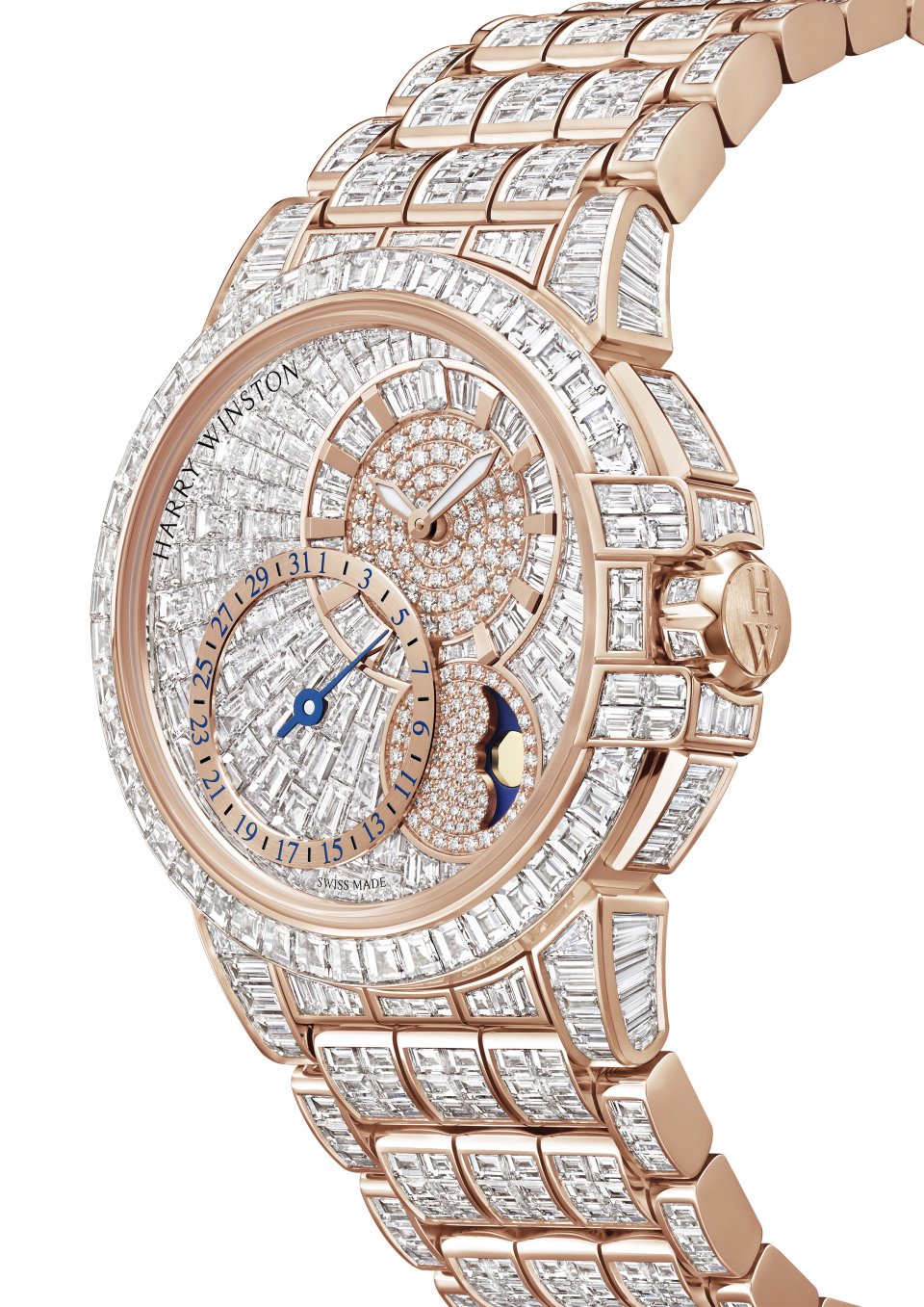 ハリー・ウィンストンが「HW オーシャン・デイト ムーンフェイズ