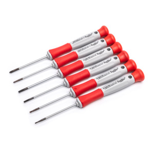 Weller Xcelite XP600 Precision Screwdriver Set, 6 Piece - Serrated