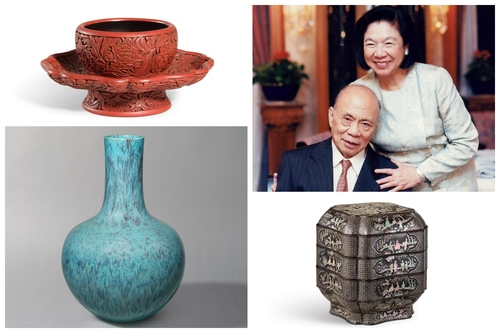 举世无双「乾隆炉钧釉天球瓶」领衔胡世昌伉俪藏珍香港邦瀚斯5月举槌