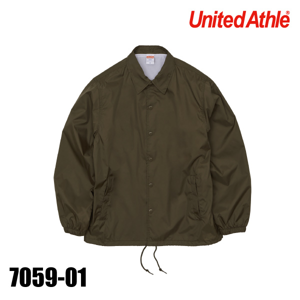 7059-01 ナイロンコーチジャケット（裏地付き）（S～XXL）｜United