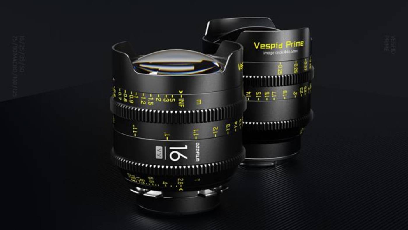 DZOFILM released its new Vespid 16mm Prime Cine Lens - Videomaker