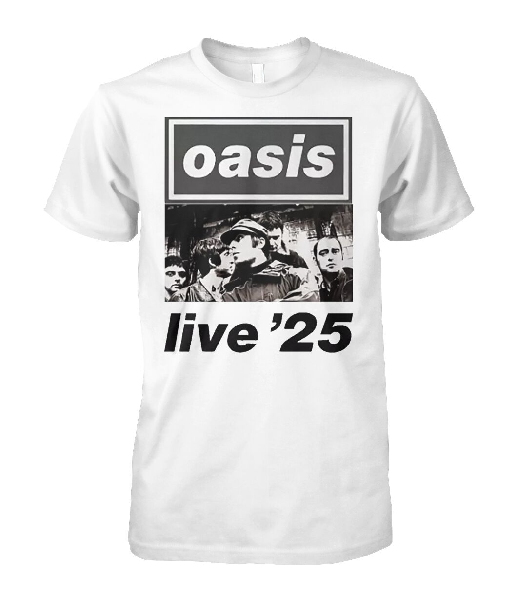 Oasis Live 25 Tour T-Shirt - Viralstyle