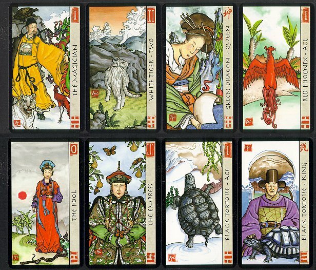 Feng Shui Tarot 78枚セット English edition The Feng Shui Tarot Deck